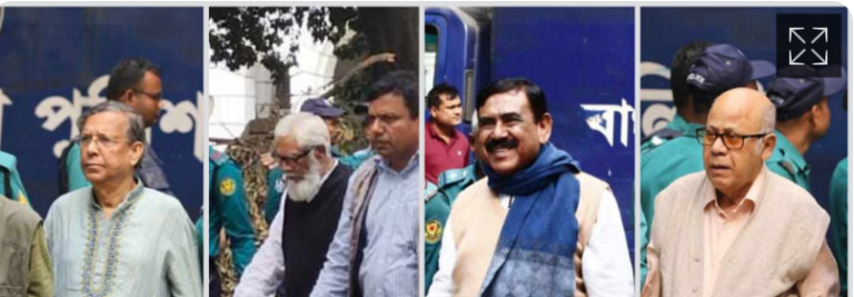 সাবেক মন্ত্রী ও প্রতিমন্ত্রীসহ ১৬ জনের বিরুদ্ধে আন্তর্জাতিক অপরাধ ট্রাইব্যুনালে মামলা দায়ের করা হয়েছে