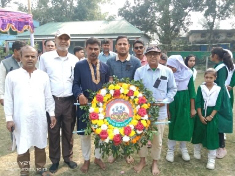 যথাযোগ্য মর্যাদায় বন্যাকান্দিতে আন্তর্জাতিক মাতৃভাষা দিবস পালিত
