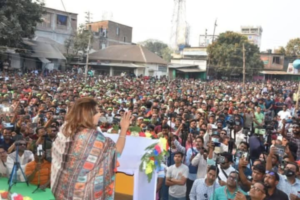 রাজবাড়ীতে বিএনপি’র সভায় হেলালুজ্জামান তালুকদার, আমরা একটি নিরপেক্ষ নির্বাচন চাই