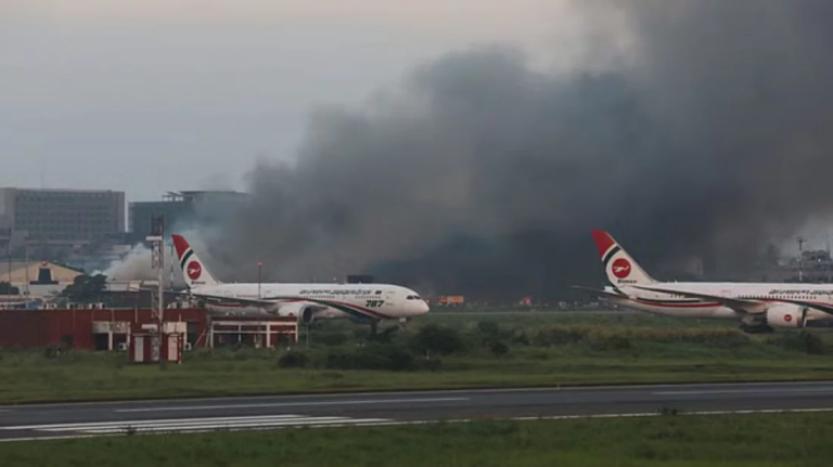 শাহজালাল বিমানবন্দরে অগ্নিকাণ্ডে ক্ষতি ১২ হাজার কোটি টাকা: ইএবি