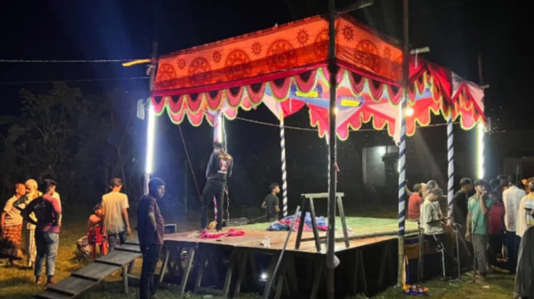 ইসলামবিরোধী’ অভিযোগে নগরকান্দায় বিচারগানের আয়োজন বন্ধ