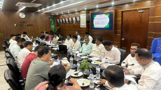 শিক্ষা ভবনে ডিপ্লোমা প্রকৌশলী সমিতির কেন্দ্রীয় নির্বাহী পরিষদের সভা