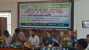 বালিয়াকান্দিতে জলবায়ু স্মার্ট কৃষি প্রযুক্তি মেলা ও আলোচনা সভা অনুষ্ঠিত