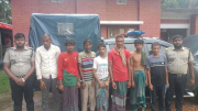 দৌলতদিয়ায় ৩৫০ গ্রাম গাঁজাসহ ৭ জনের কারাদণ্ড