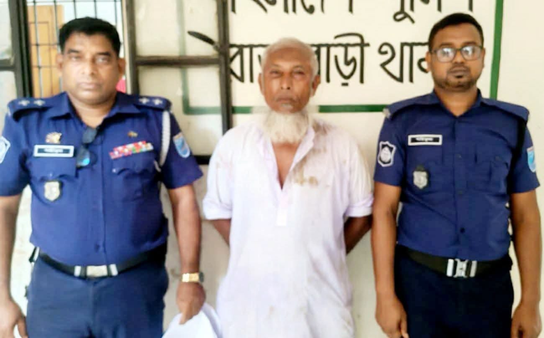 শিশু ধর্ষণ চেষ্টার মামলায় বৃদ্ধ গ্রেফতার