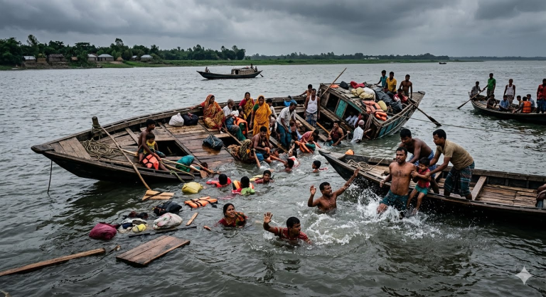 কমরেড জীবনের নৌকাডুবি