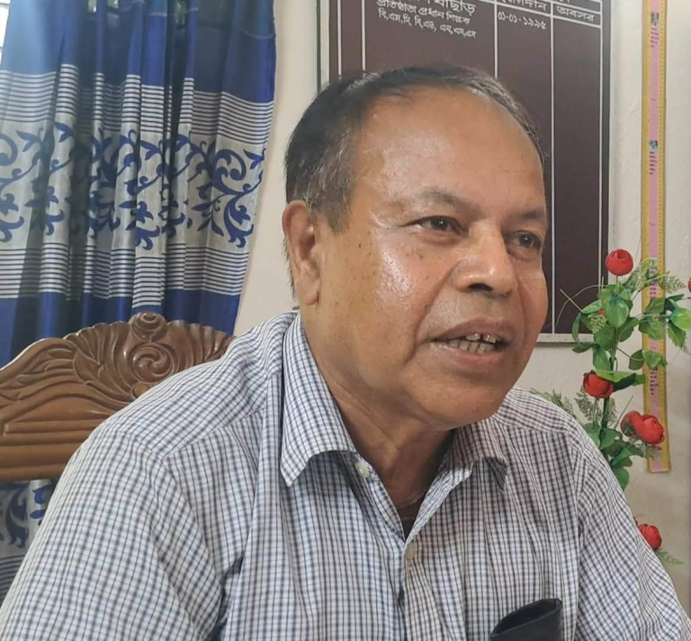 ধর্মতলা আদর্শ মাধ্যমিক বিদ্যালয়ে অবকাঠামো ও বাউন্ডারি নির্মাণের দাবি