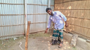 রাজবাড়ীর গোয়ালন্দে রঞ্জু মিস্ত্রির বাড়িতে গভীর রাতে কাফনের কাপড় ও উড়ো চিঠি, তদন্তে পুলিশ