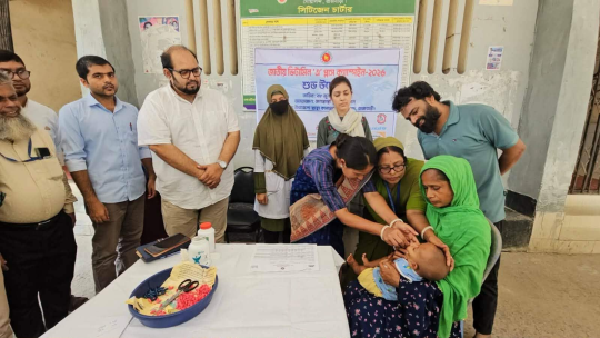 গোয়ালন্দে জাতীয় ভিটামিন ‘এ’ প্লাস ক্যাম্পেইন অনুষ্ঠিত: শিশুদের সুরক্ষায় বিশেষ আহ্বান ইউএনও সাথী দাসের