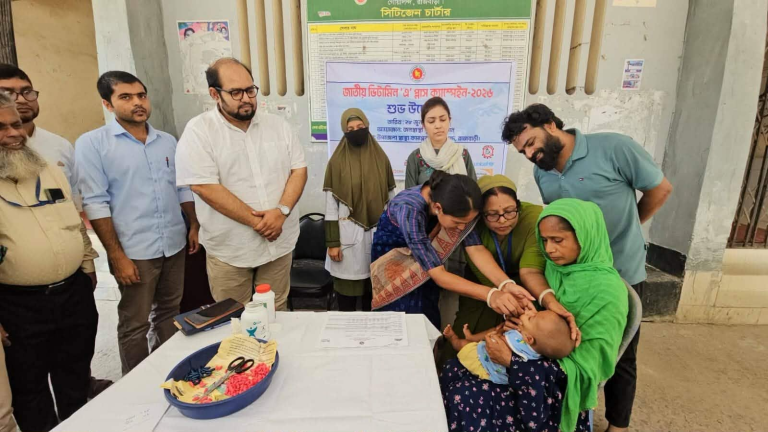 গোয়ালন্দে জাতীয় ভিটামিন ‘এ’ প্লাস ক্যাম্পেইন অনুষ্ঠিত: শিশুদের সুরক্ষায় বিশেষ আহ্বান ইউএনও সাথী দাসের