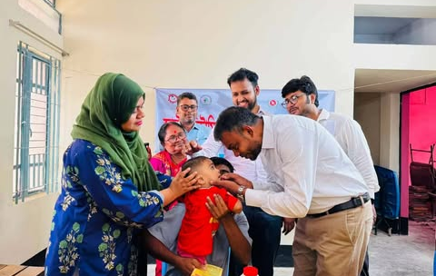 কালুখালীতে জাতীয় ভিটামিন ‘এ’ প্লাস ক্যাম্পেইন উদ্বোধন