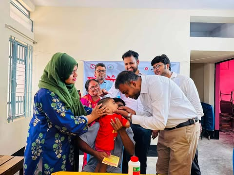কালুখালীতে জাতীয় ভিটামিন ‘এ’ প্লাস ক্যাম্পেইন উদ্বোধন
