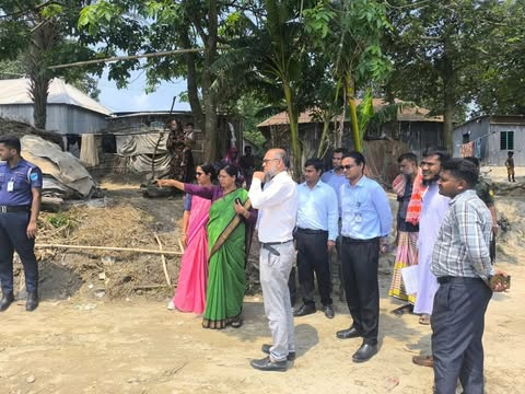 জেলা প্রশাসন বদ্ধপরিকর দৌলতদিয়া ঘাট ও জনপদ রক্ষায় ​