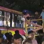 রাজবাড়ীতে ট্রেনের বিচ্ছিন্ন বগির ধাক্কায় বাস-মাহেন্দ্র-অটোরিকশা দুর্ঘটনা, নিহত ১