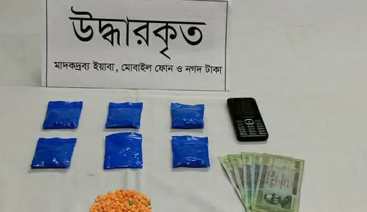 রাজবাড়ীতে ১৩০০ পিস ইয়াবাসহ পেশাদার নারী মাদক ব্যবসায়ী গ্রেফতার: র‌্যাব-১০
