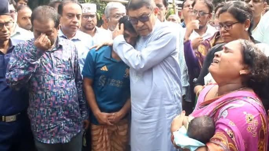 প্রসূতি কণিকার মৃত্যু রাজবাড়ীতে গিয়ে দোষীদের শাস্তির আশ্বাস স্বাস্থ্যমন্ত্রীর