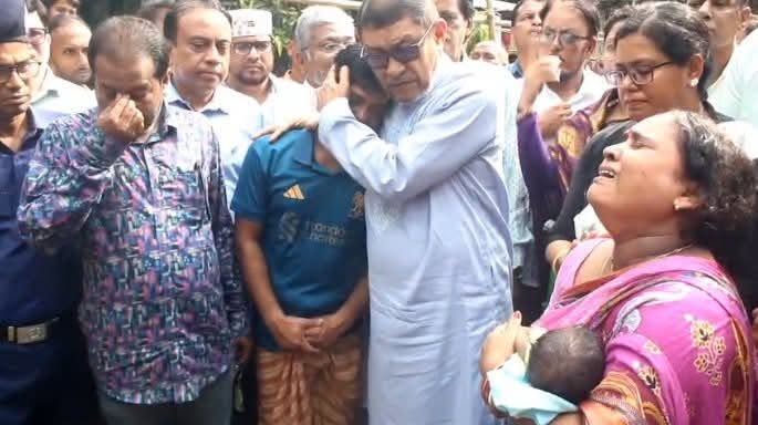 প্রসূতি কণিকার মৃত্যু রাজবাড়ীতে গিয়ে দোষীদের শাস্তির আশ্বাস স্বাস্থ্যমন্ত্রীর